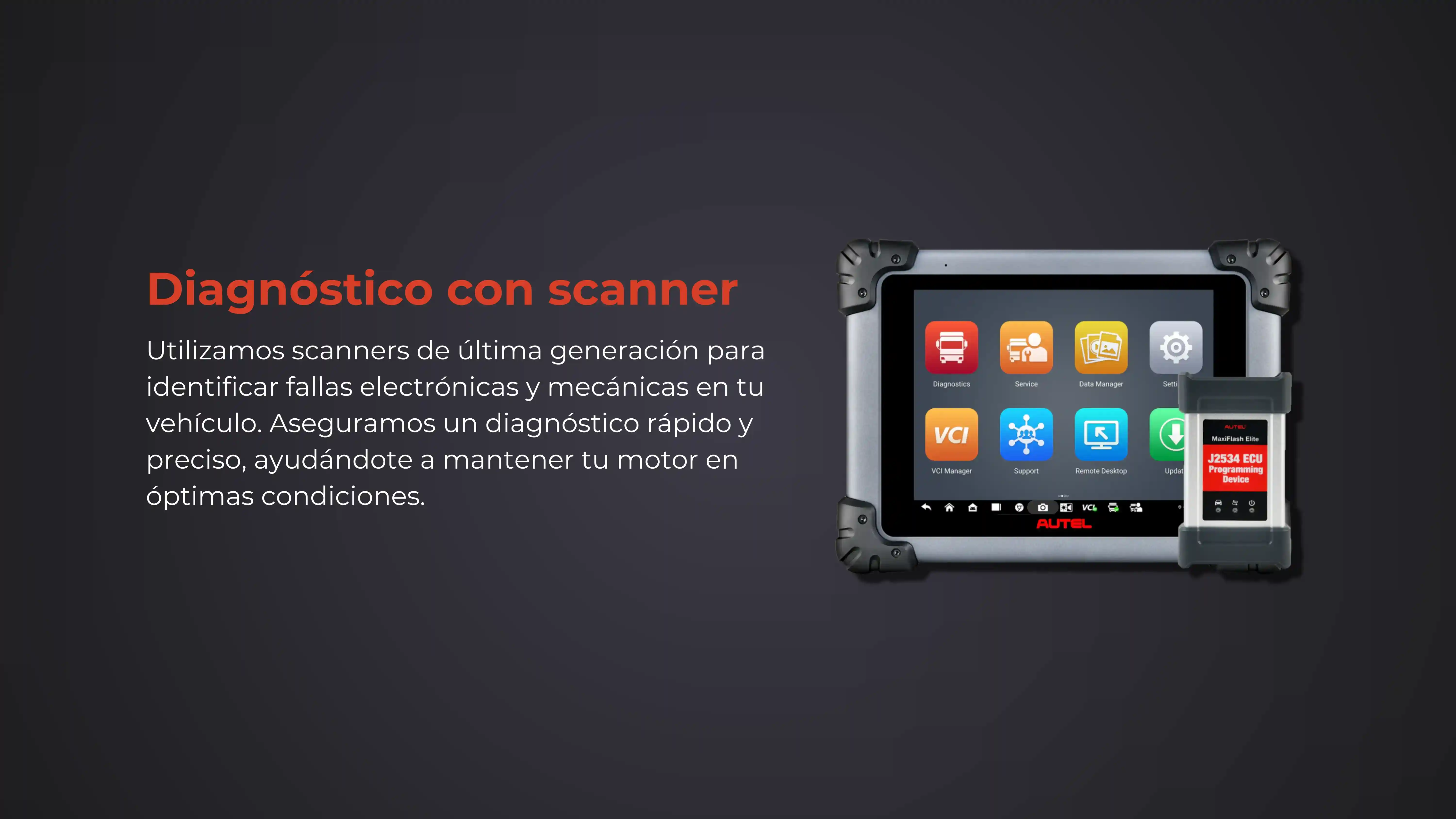 Diagnostico con scanner